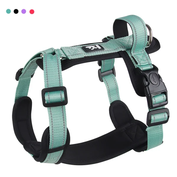 Reflective With Handle Easy Control Dog Harness