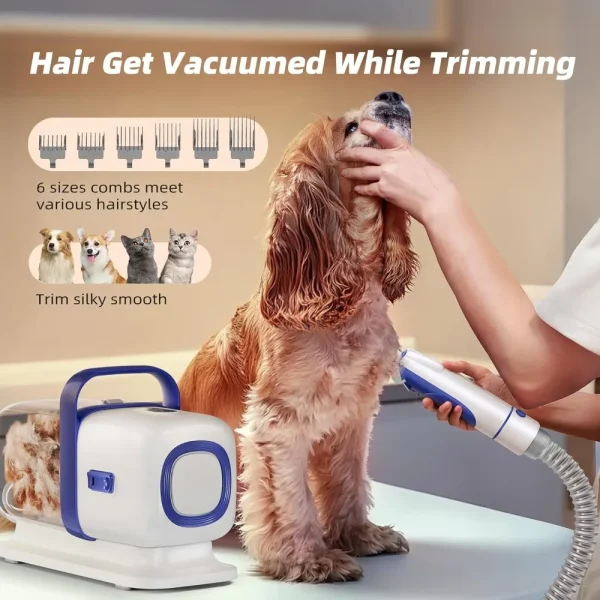 All-in-One Grooming Vacuum for Dogs and Cats