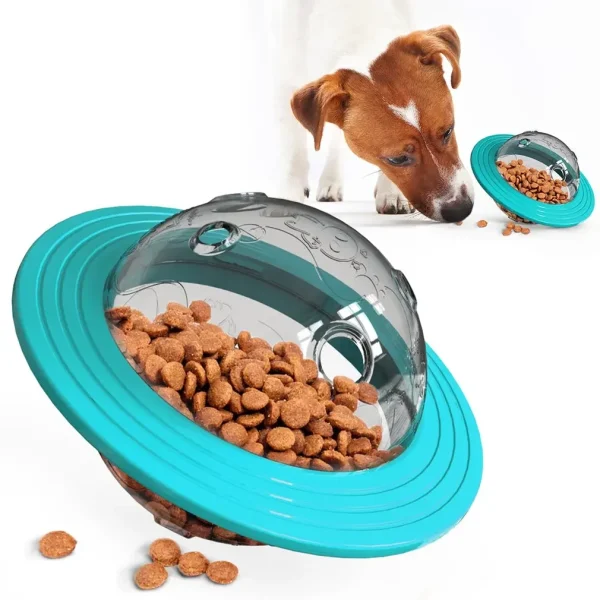 Flying Saucer Slow Food Feeder Ball